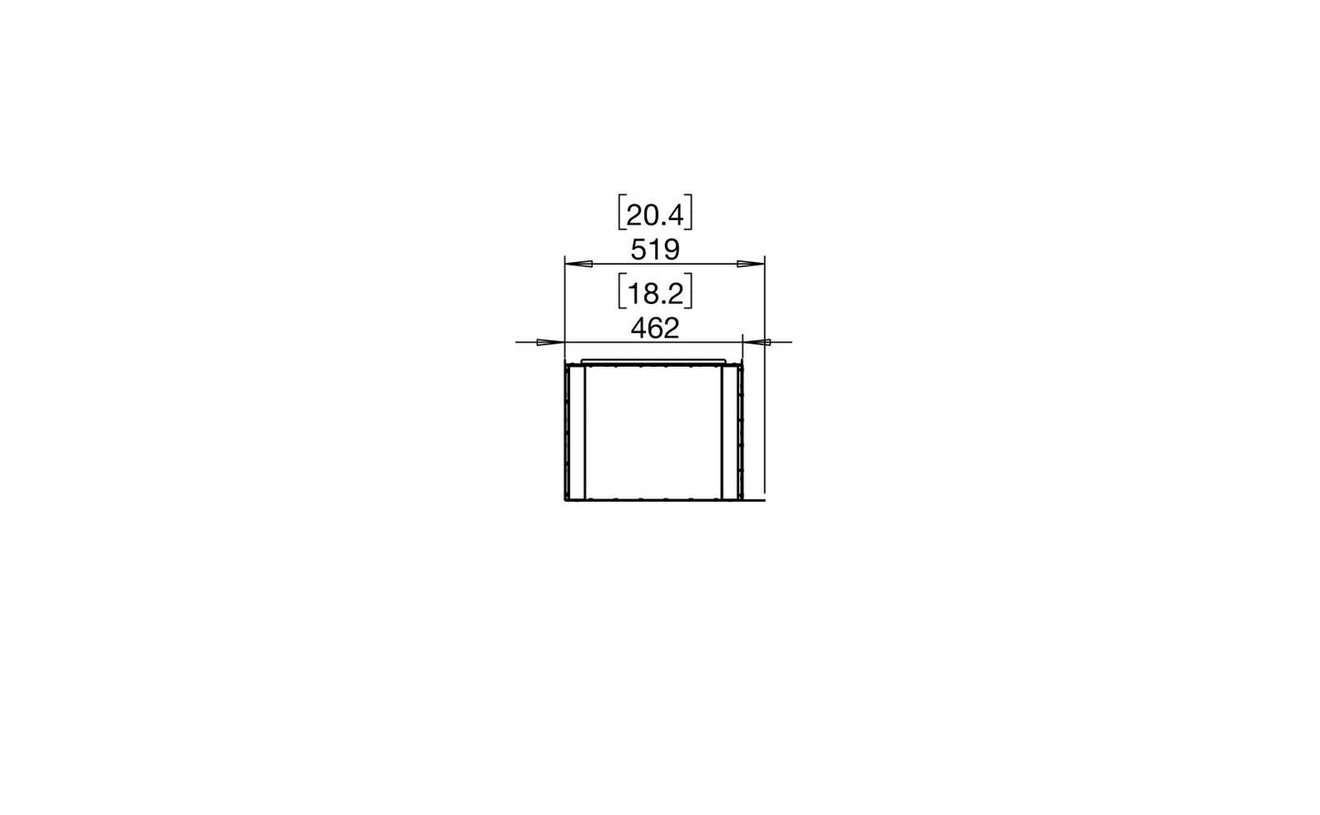 EcoSmart - Flex Fireplace 18LC - Left Corner - Black