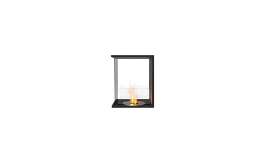 EcoSmart - Flex Fireplace 18PN - Peninsula - Black