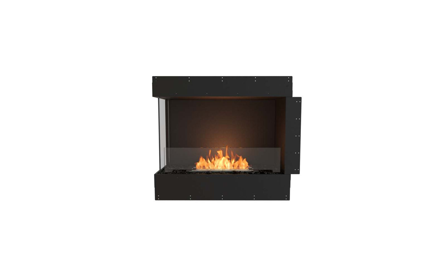 EcoSmart - Flex Fireplace 32LC - Left Corner - Black