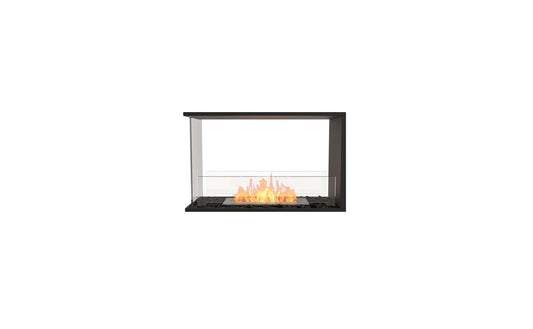 EcoSmart - Flex Fireplace 32PN - Peninsula - Black