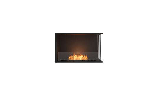 EcoSmart - Flex Fireplace 32RC - Right Corner - Black