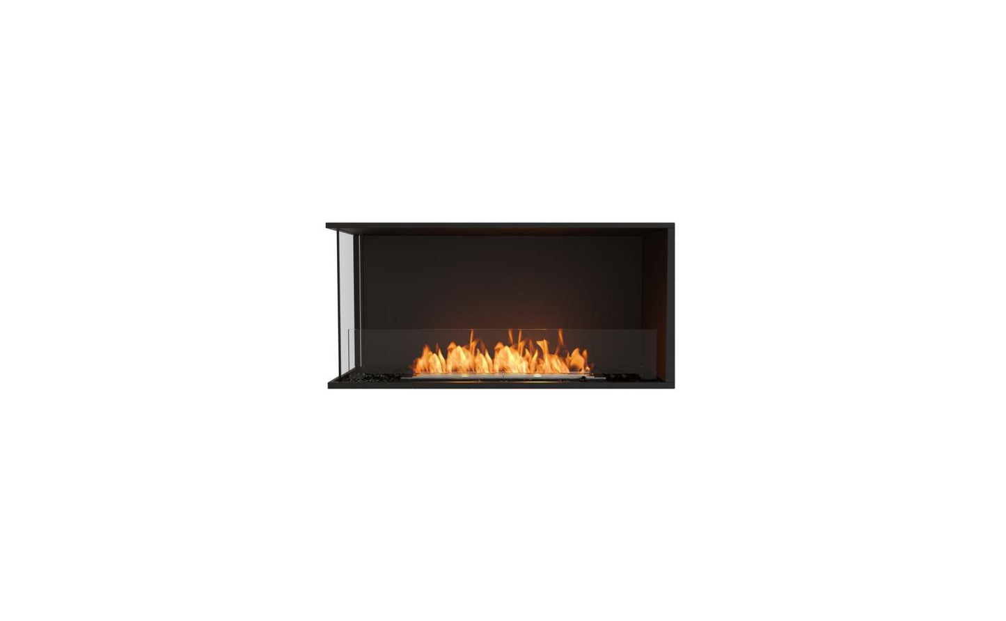 EcoSmart - Flex Fireplace 42LC - Left Corner - Black