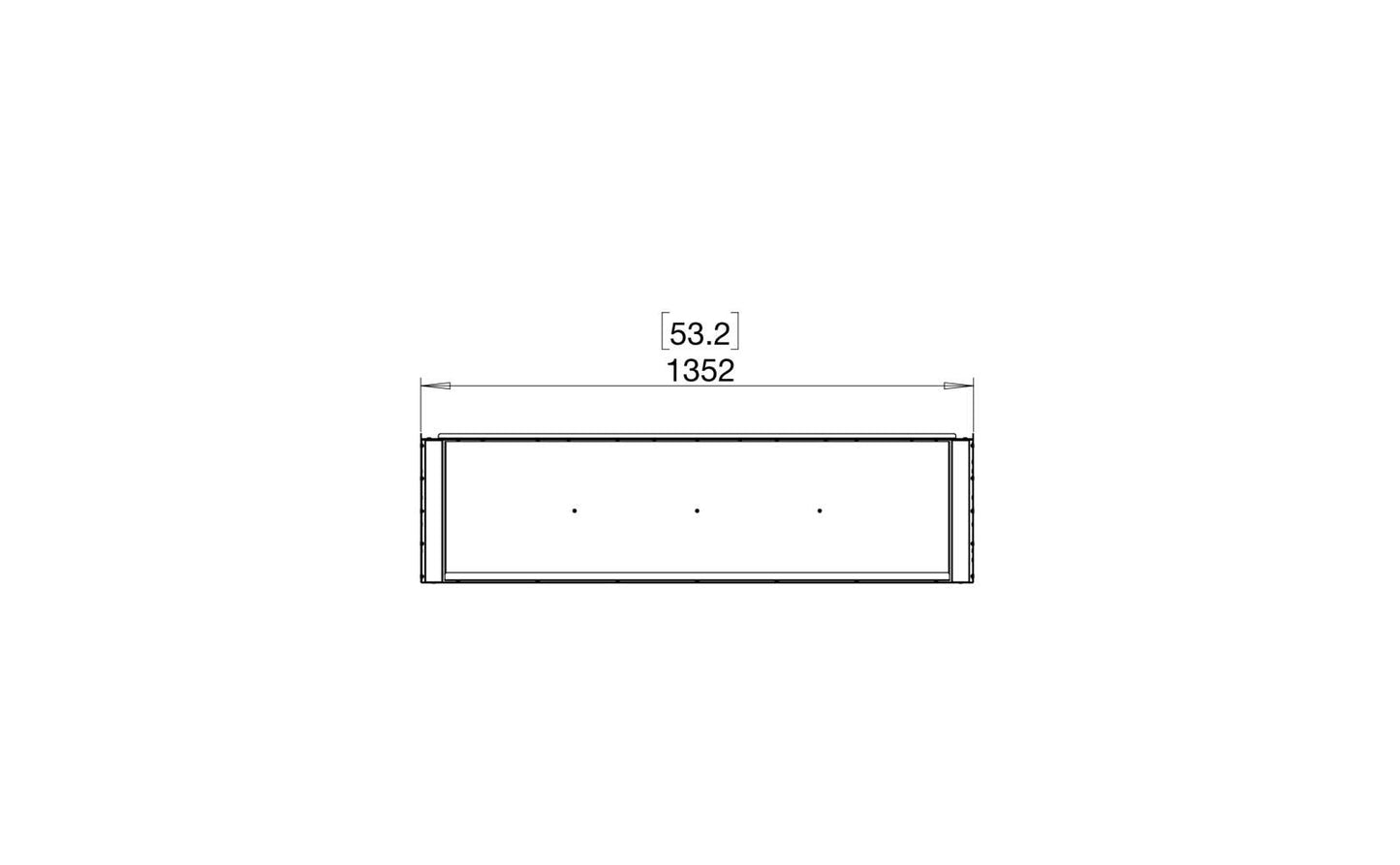 EcoSmart - Flex Fireplace 50BY - Bay - Black