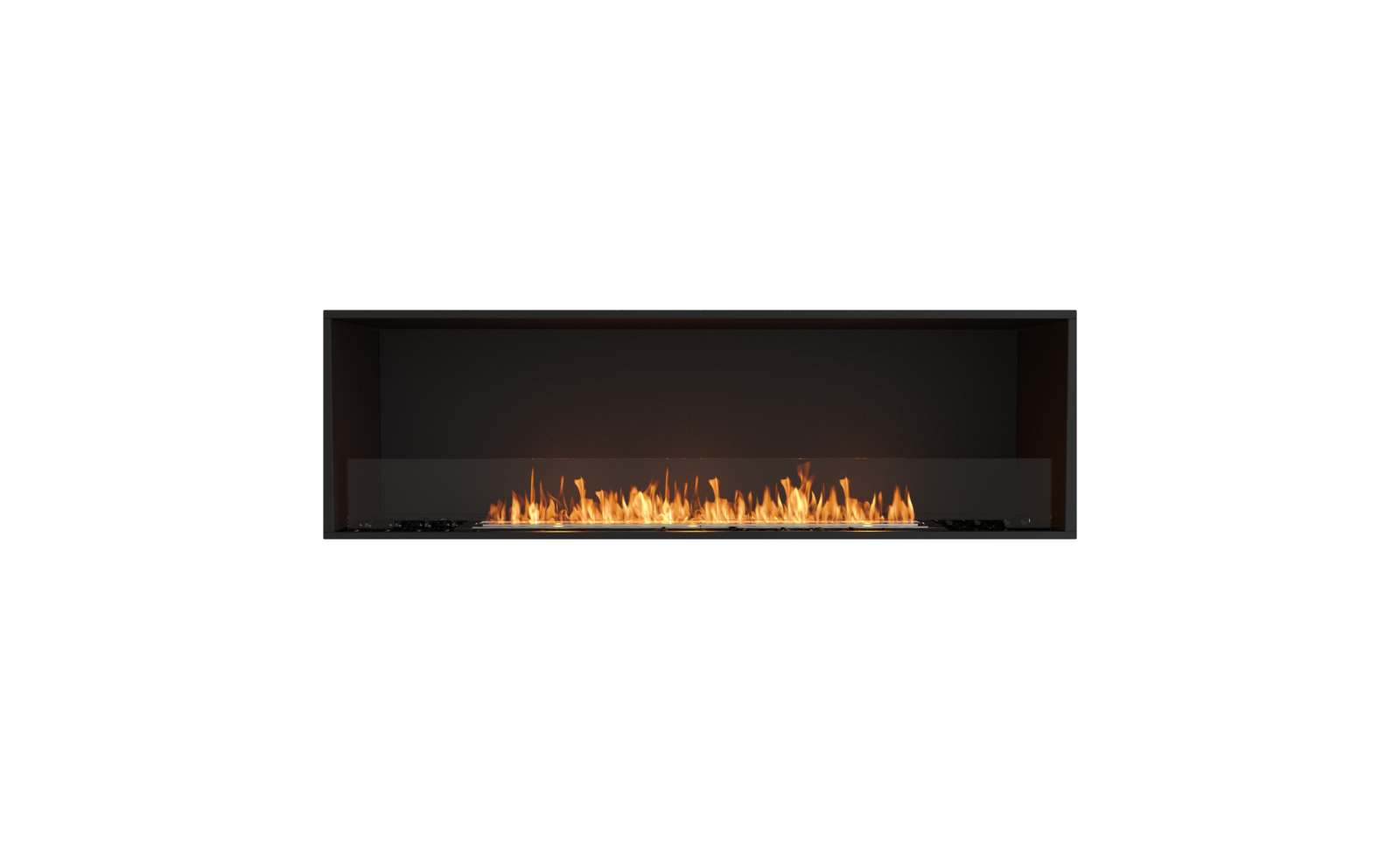 Ecosmart Flex Fireplace 68ss Single Sided Black Bioethanolfires