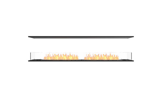 EcoSmart - Flex Fireplace 86IL - Island - Black