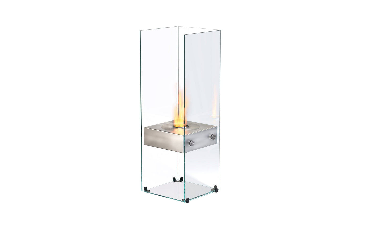 EcoSmart Fire - Free standing - Ghost - Stainless Steel