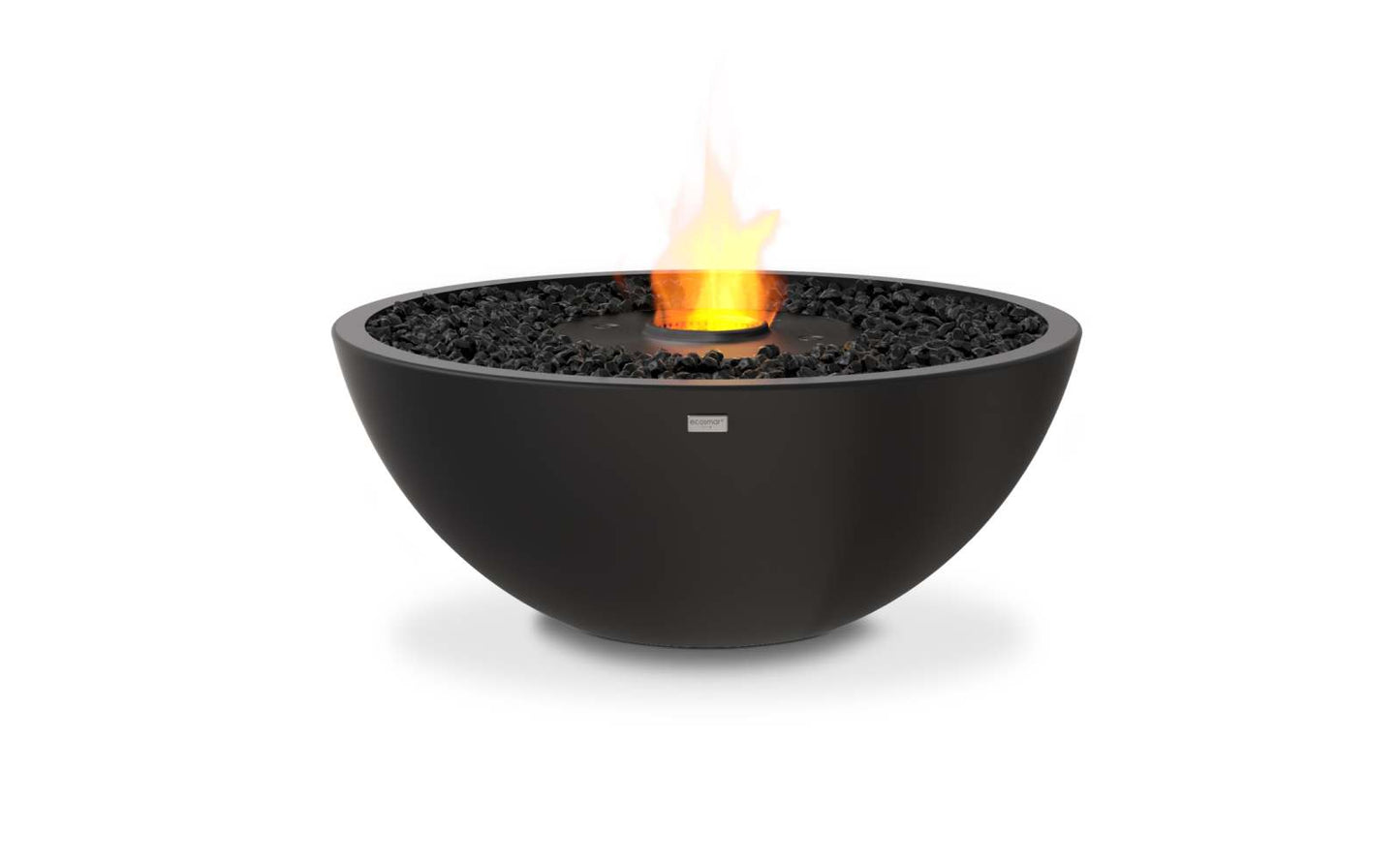 EcoSmart Fire - Mix 850 - Fire Pit Bowl - Graphite