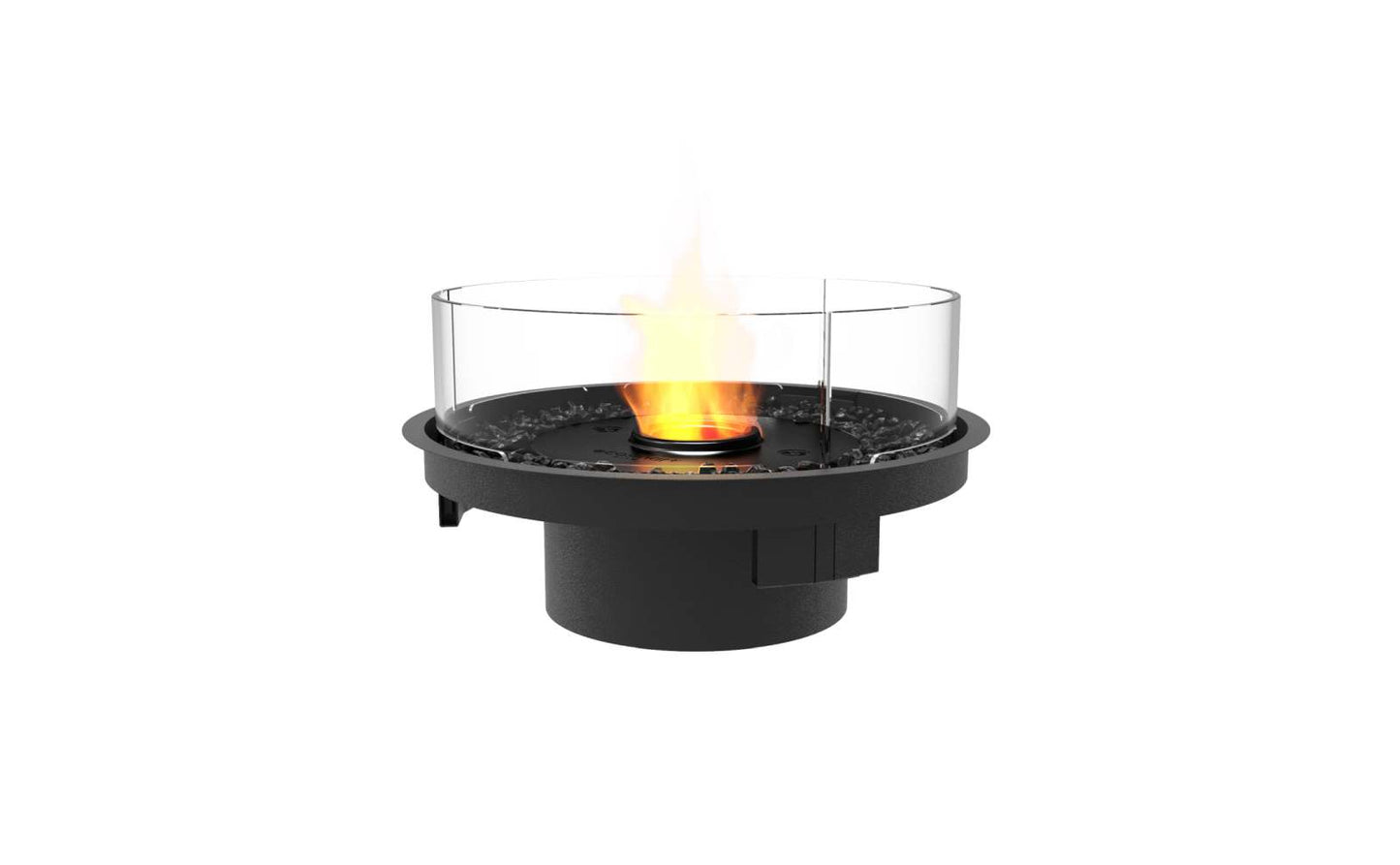 EcoSmart Fire - Round 20 - Fireplace Insert - Black