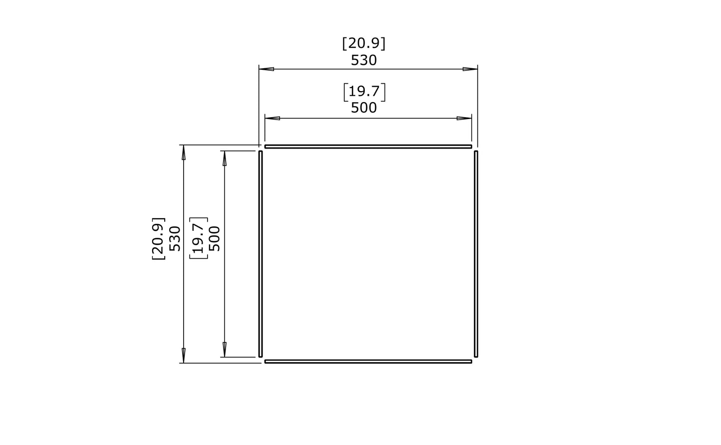 EcoSmart Fire - S500 Fire Screen - Fireplace Screen