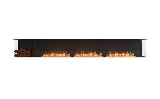 EcoSmart - Flex Fireplace 140BY.BXL - Bay - Black