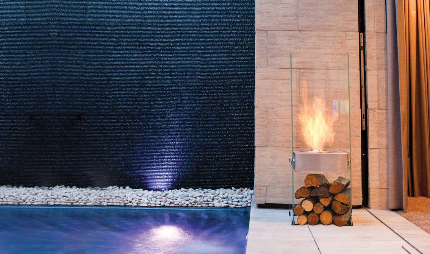 EcoSmart Fire - Free standing - Ghost - Black