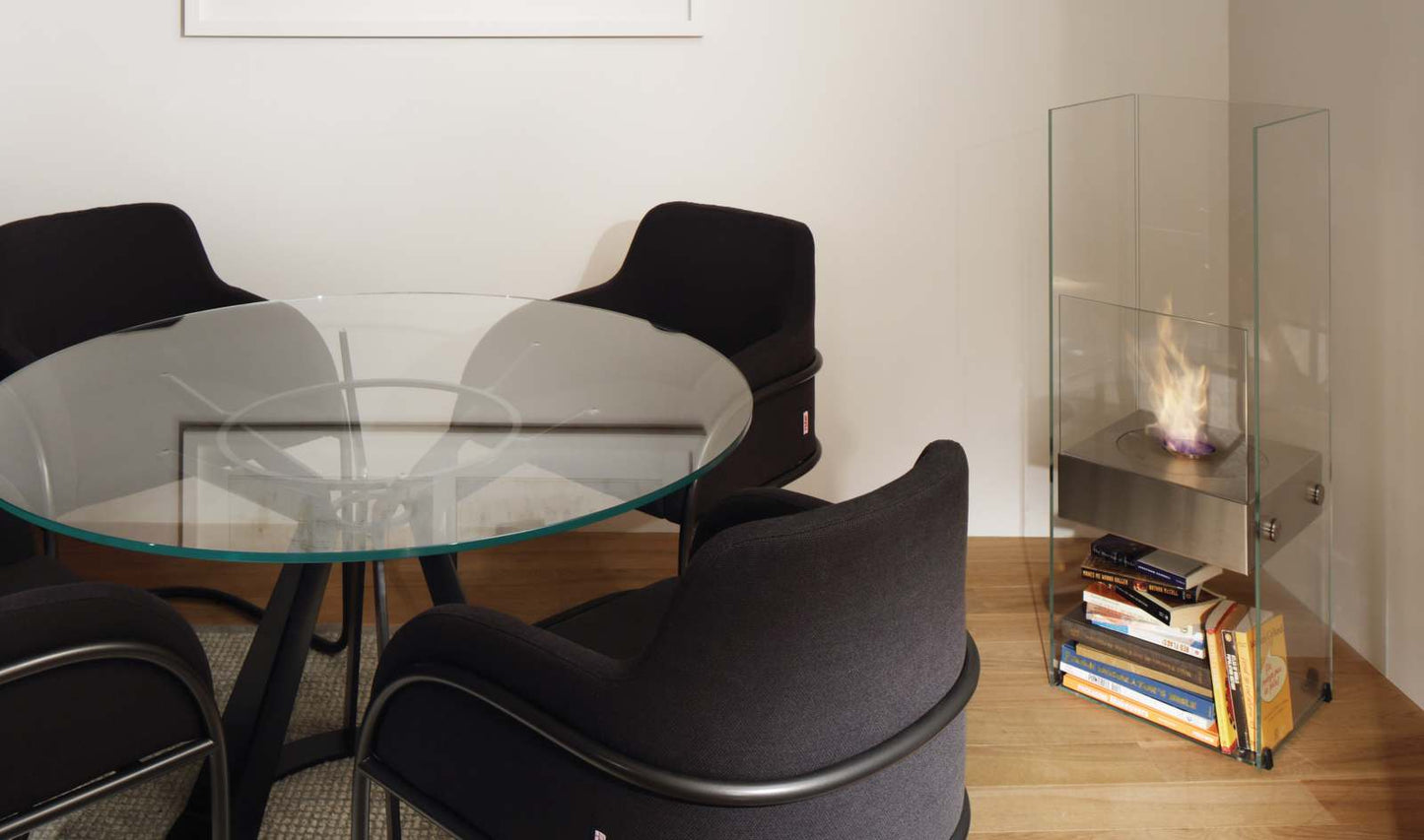 EcoSmart Fire - Free standing - Ghost - Black