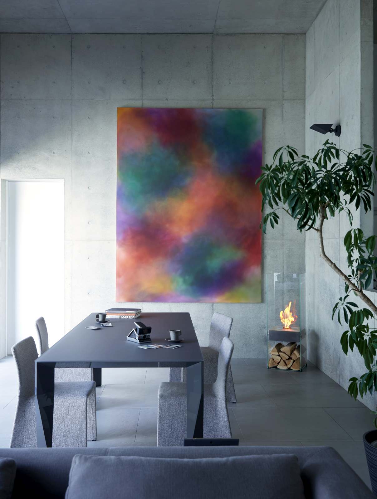 EcoSmart Fire - Free standing - Ghost - Black