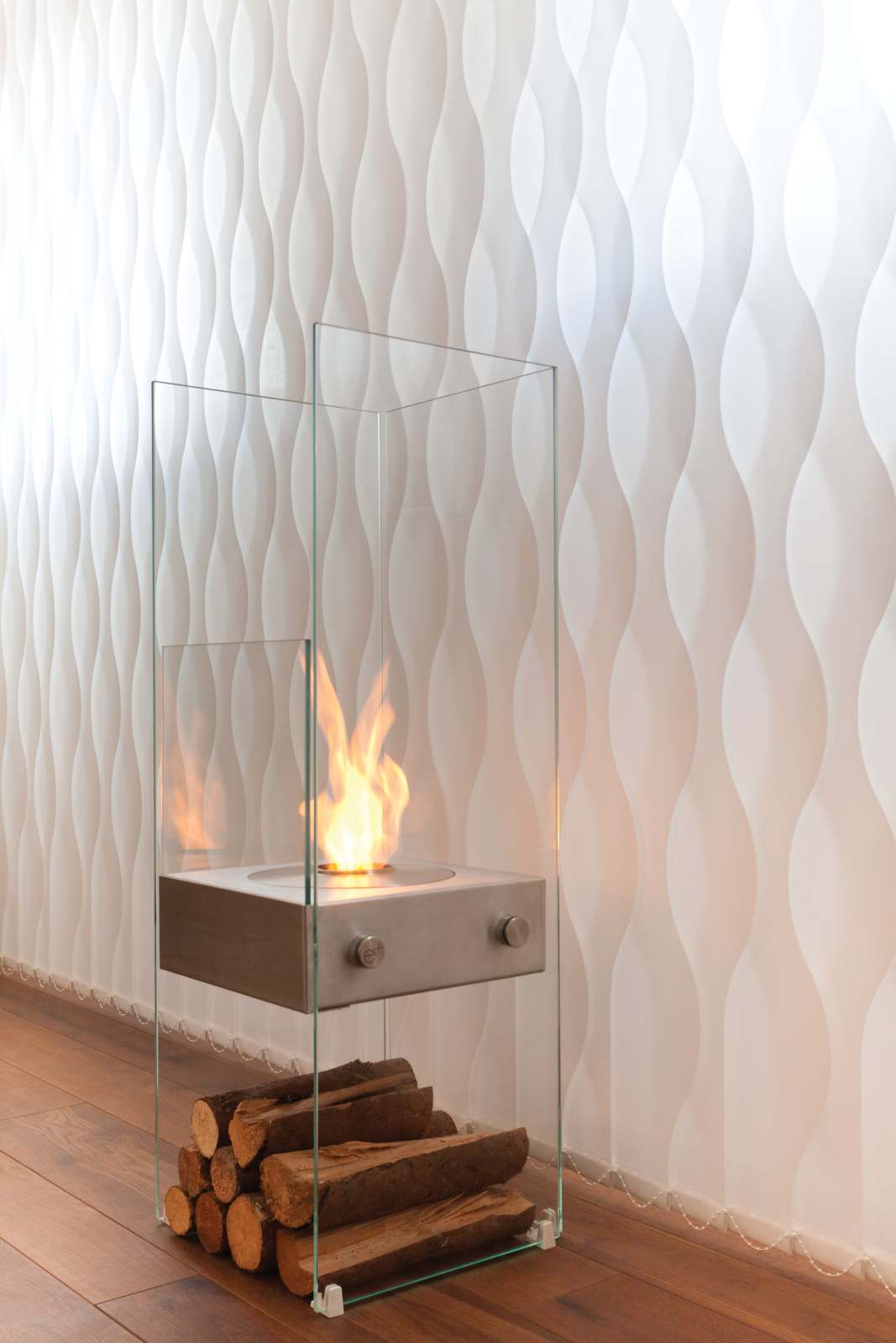 EcoSmart Fire - Free standing - Ghost - Black