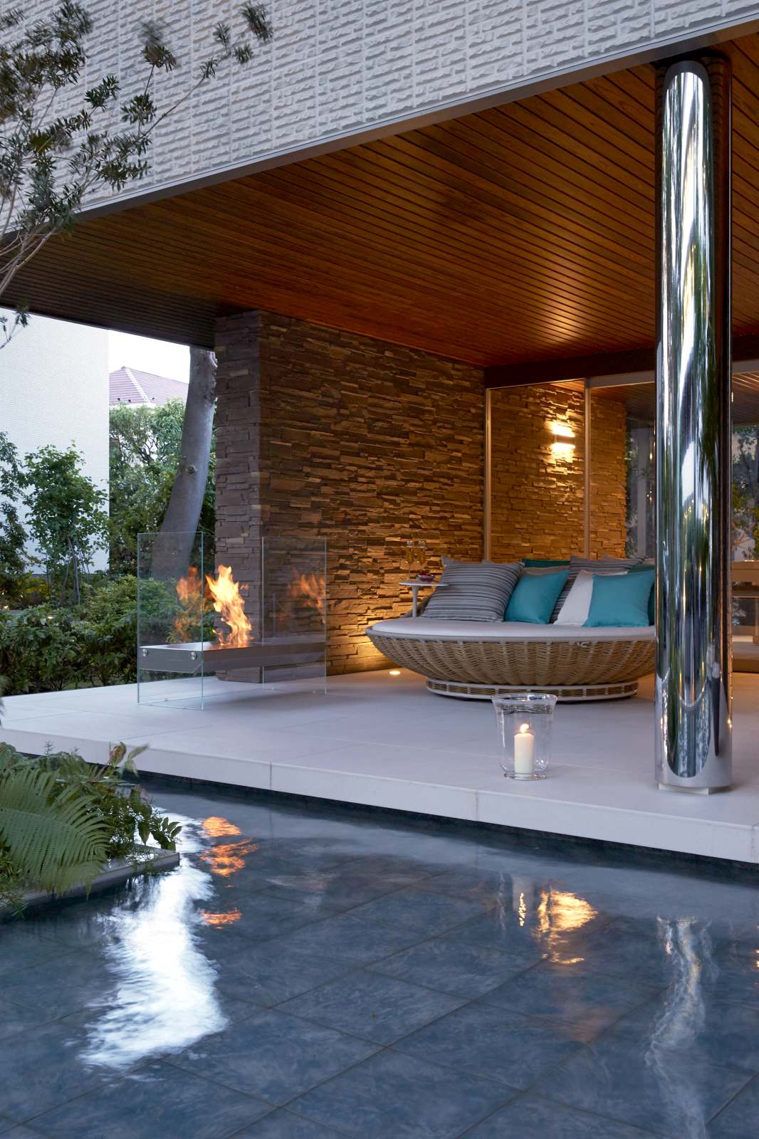EcoSmart Fire - Free standing - Igloo - Stainless Steel