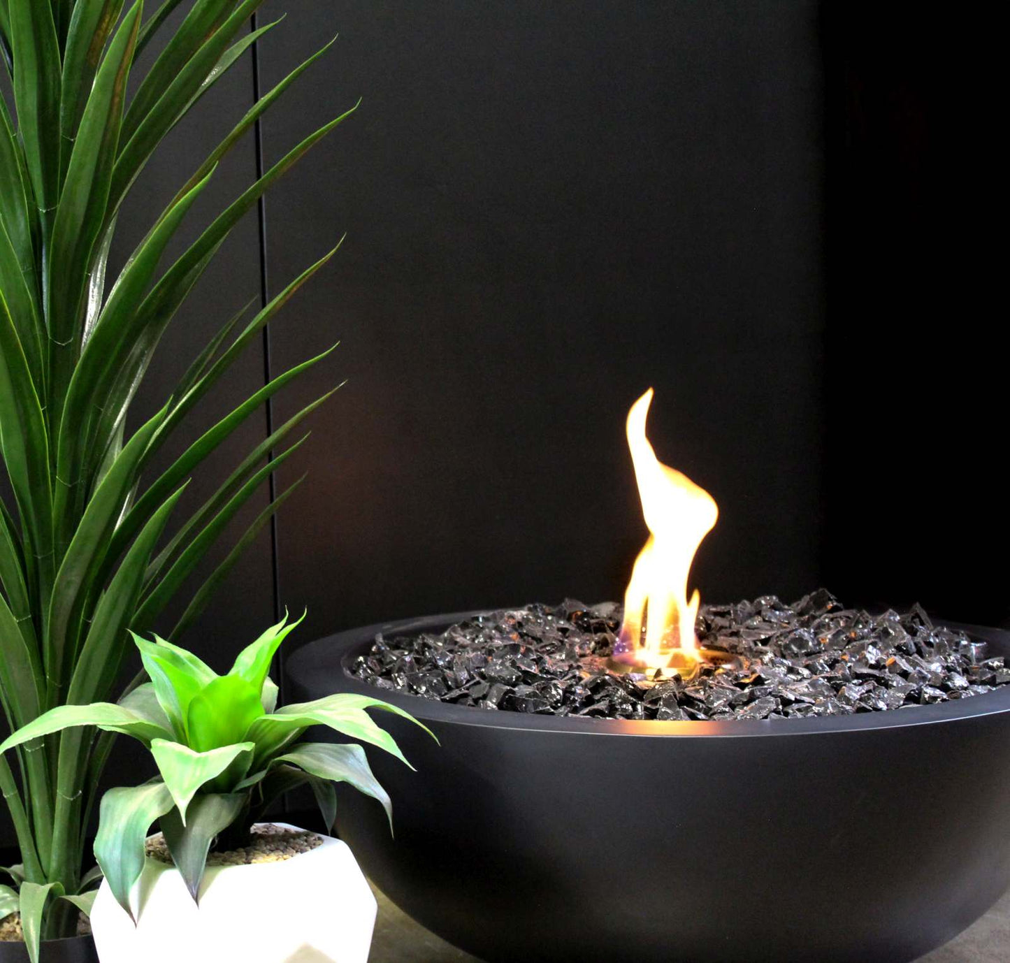 EcoSmart Fire - Mix 850 - Fire Pit Bowl - Graphite