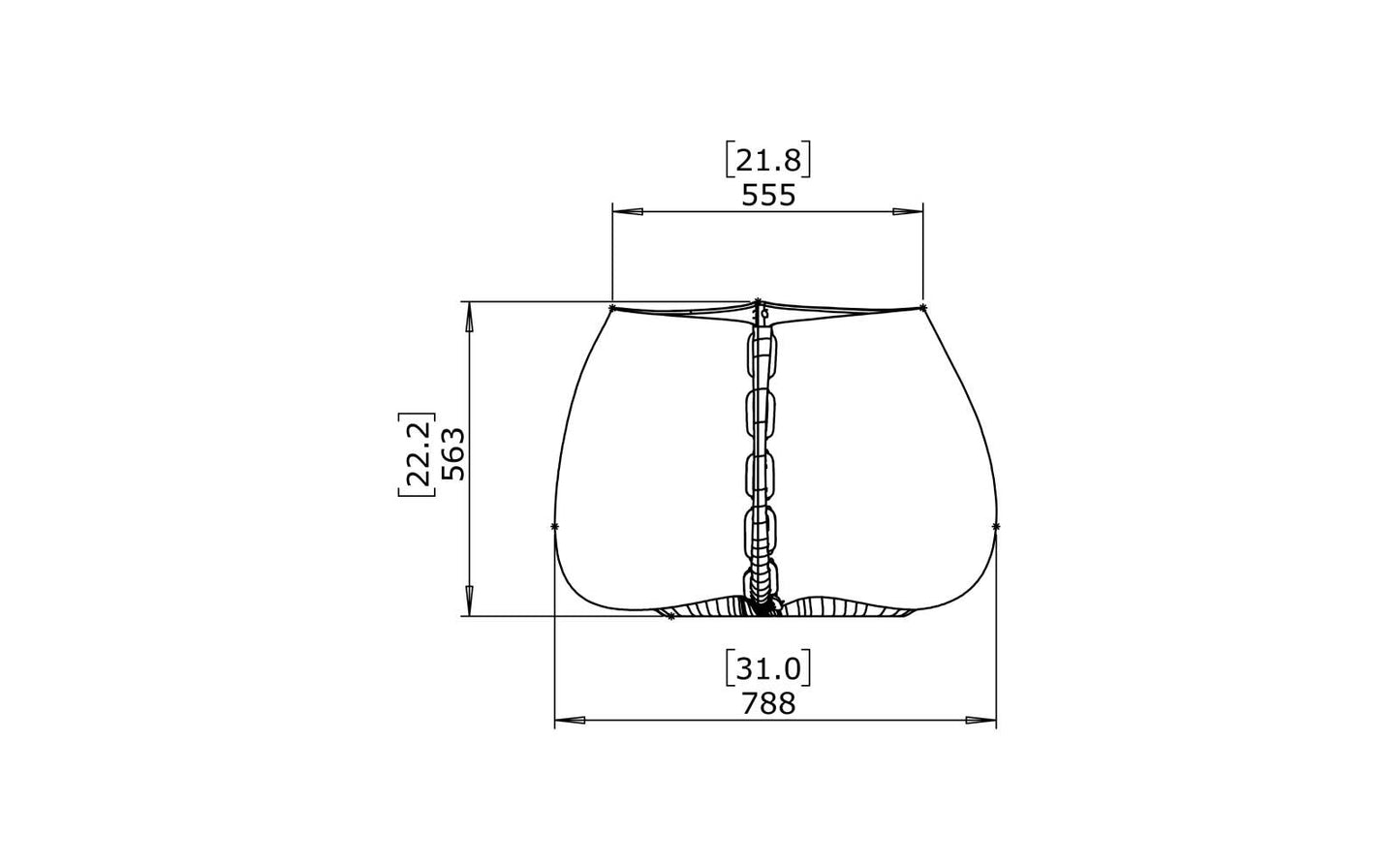 Blinde Design - Stitch 50 - Planter - Graphite