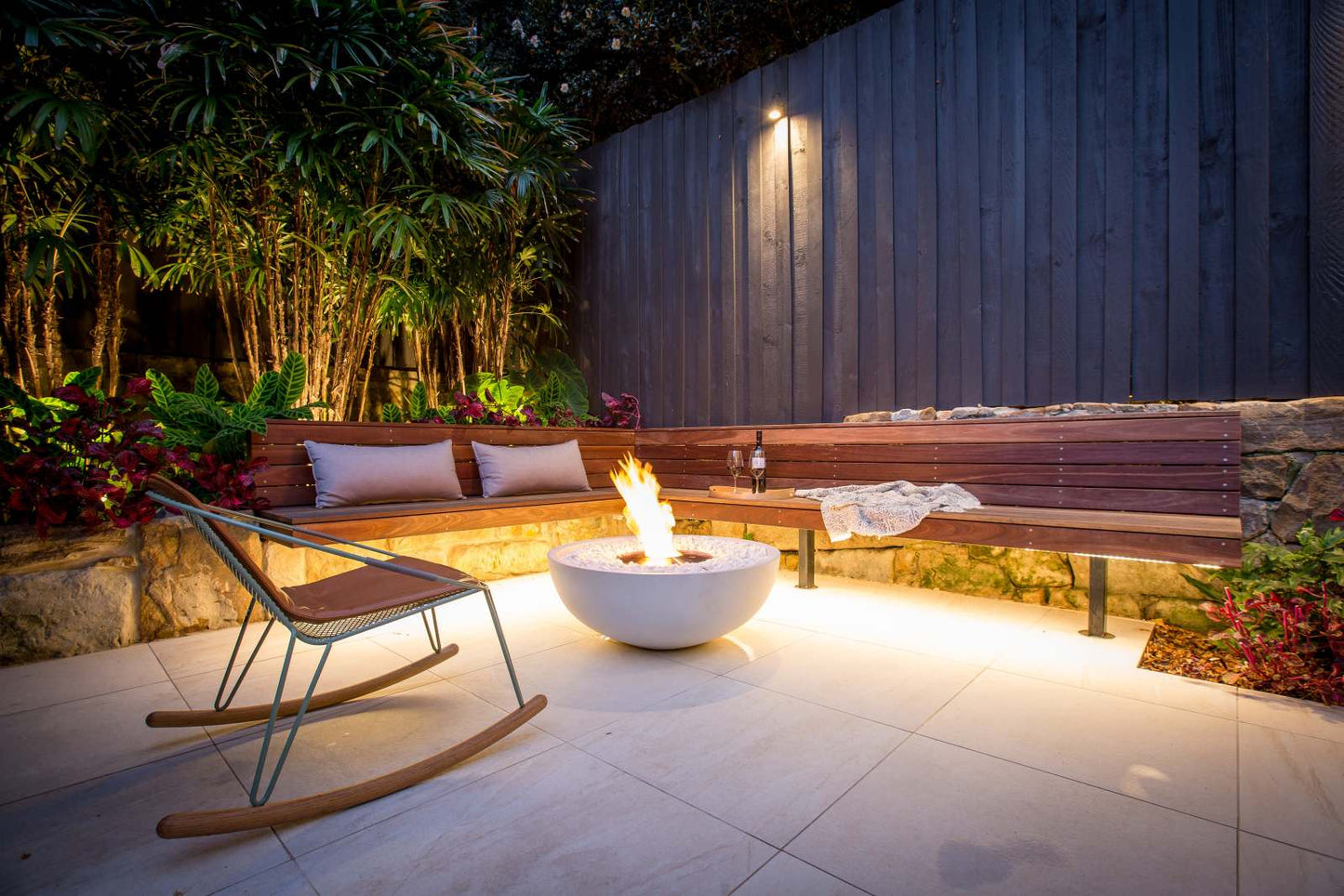 EcoSmart Fire - Mix 850 - Fire Pit Bowl - Bone
