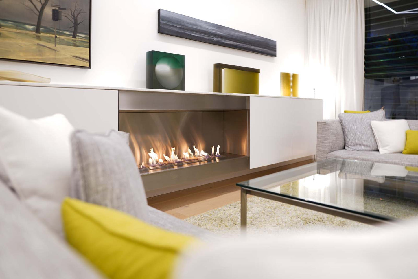 EcoSmart Fire - XL1200 - Ethanol Burner - Stainless Steel