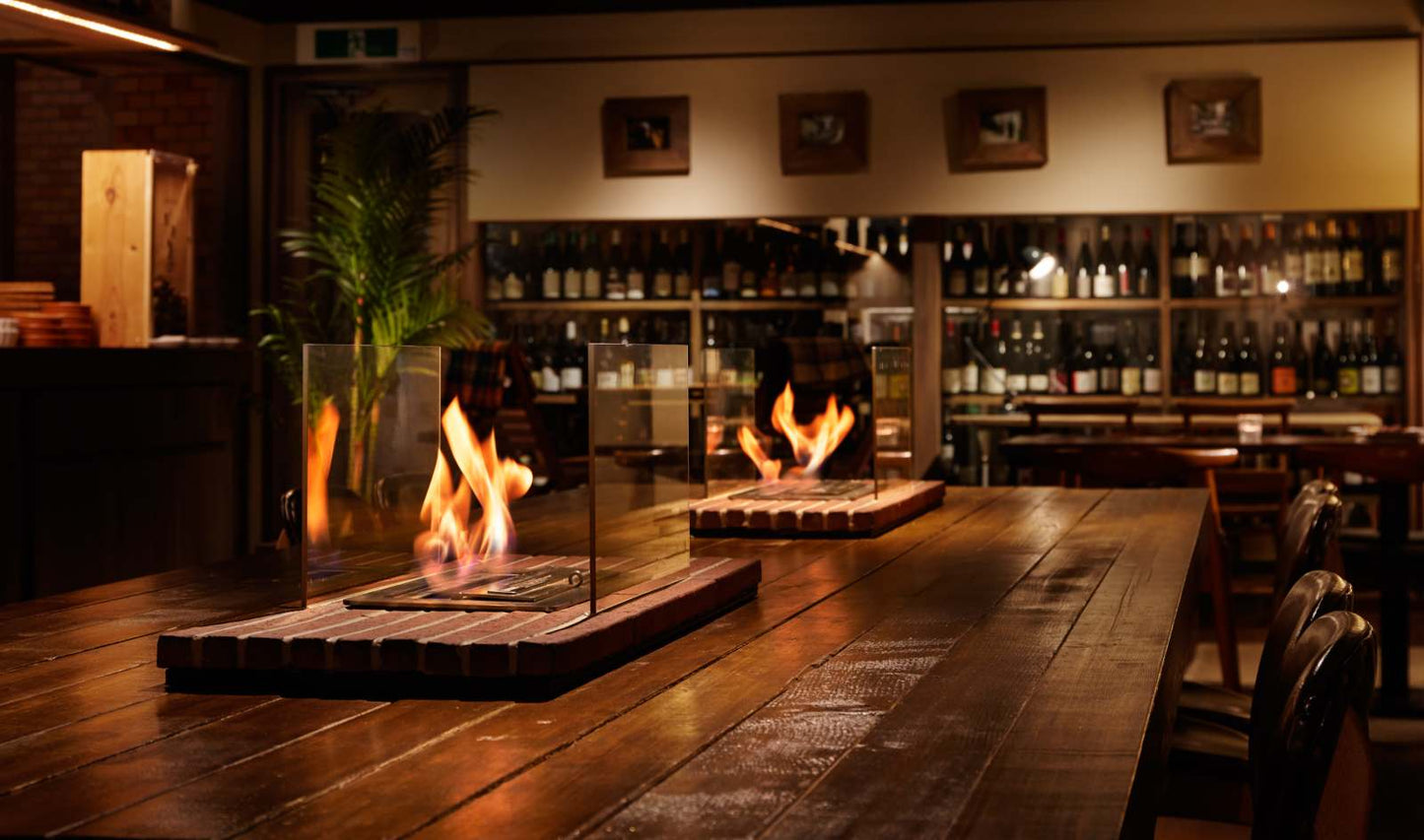 EcoSmart Fire - XS340 - Ethanol Burner - Stainless Steel