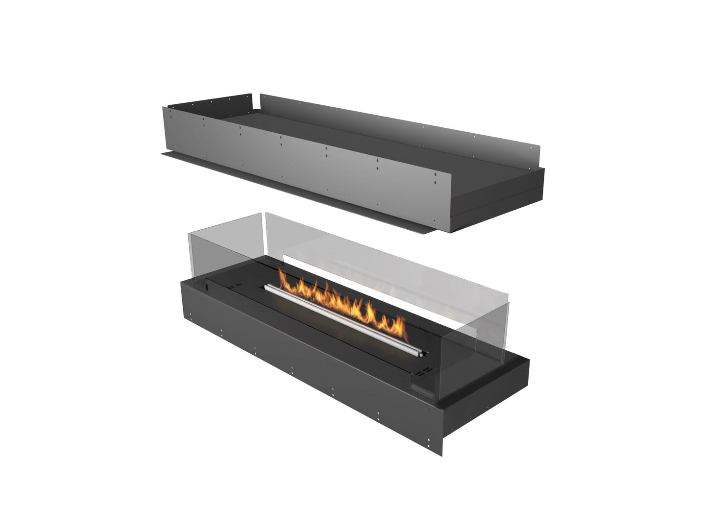 Planika - Insert fireplace - FORMA 1200 IS WITH PRIME FIRE 990