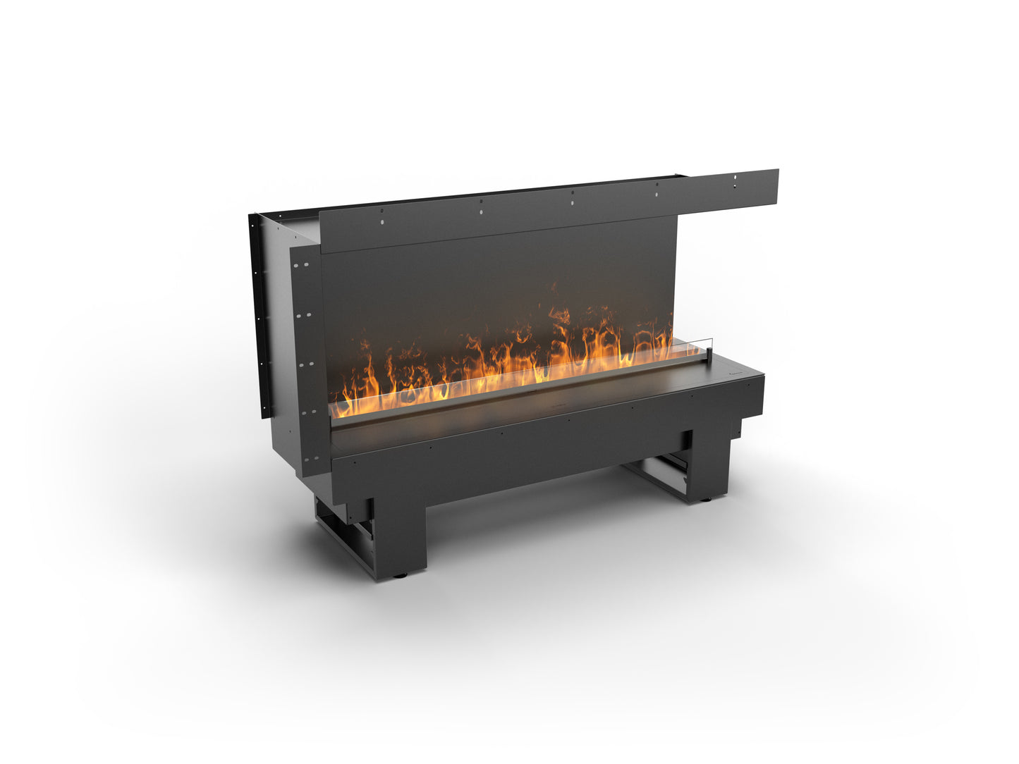 Planika Water Vapour Fireplace Cool Flame 1000 - Right Corner