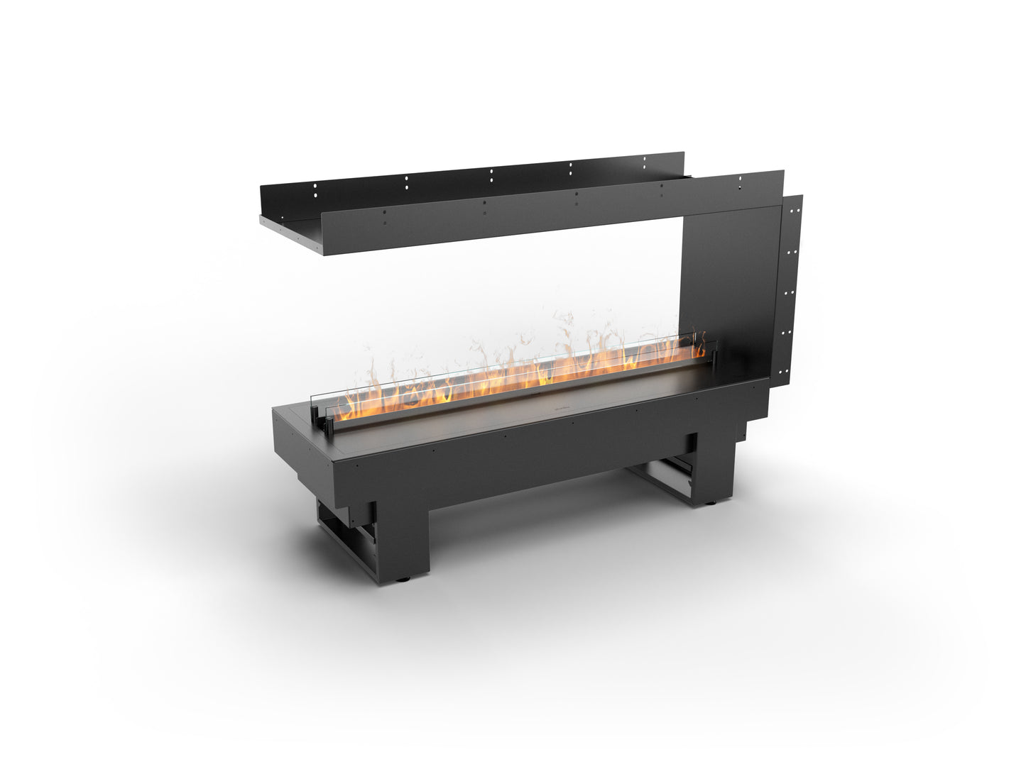 Planika Water Vapour Fireplace Cool Flame 1000 - Room Divider