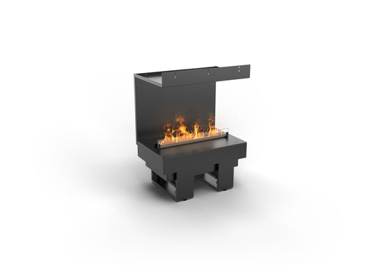 Planika Water Vapour Fireplace Cool Flame 500 - Three-Sided