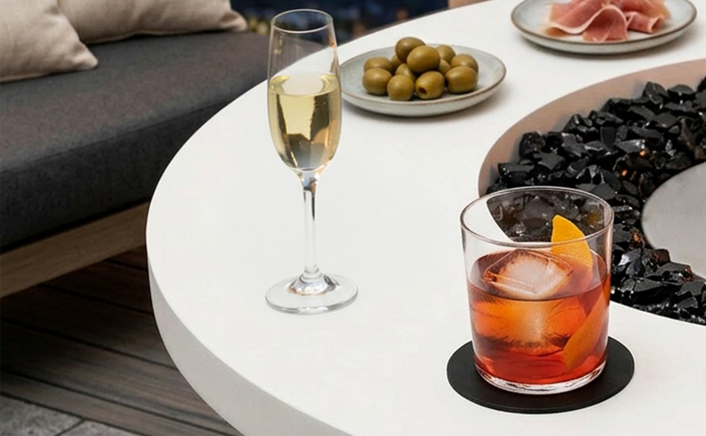 EcoSmart Mimosa 40 Fire Pit Table