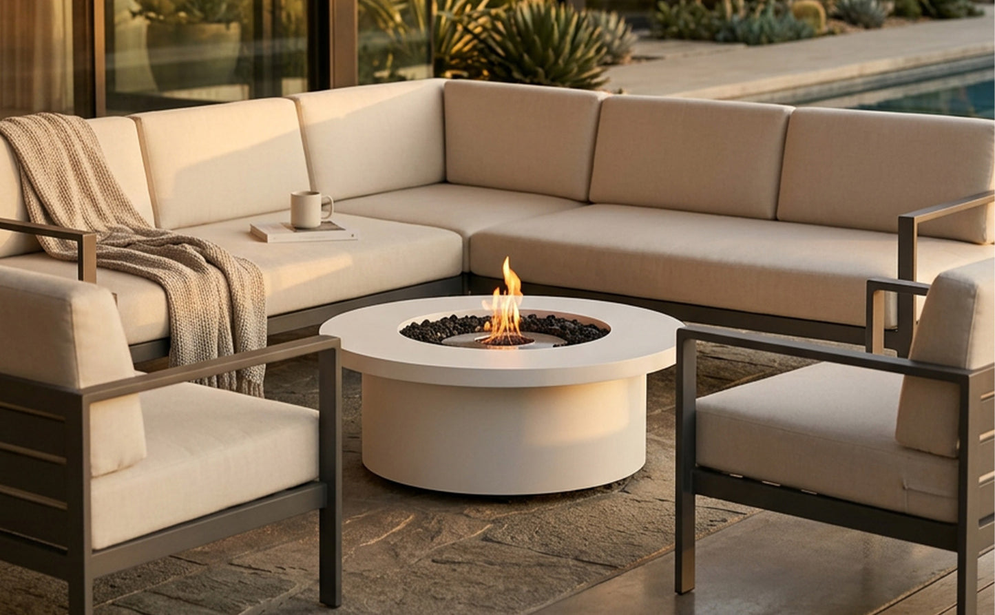 EcoSmart Mimosa 40 Fire Pit Table