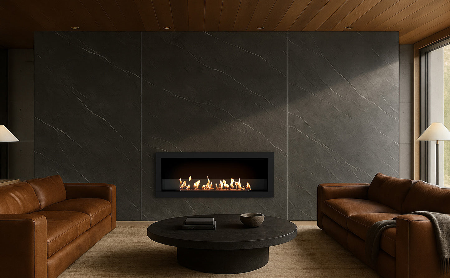 Ecosmart Frame 1200SS Bioethanol Fireplace Insert