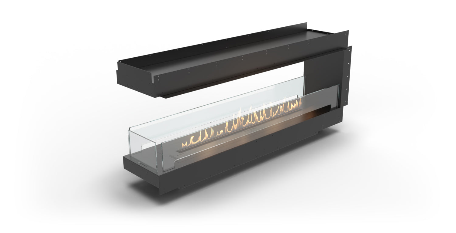 Planika Depth Planika - Insert fireplace - FORMA 1800 RD WITH FLA 4 1490 at ...