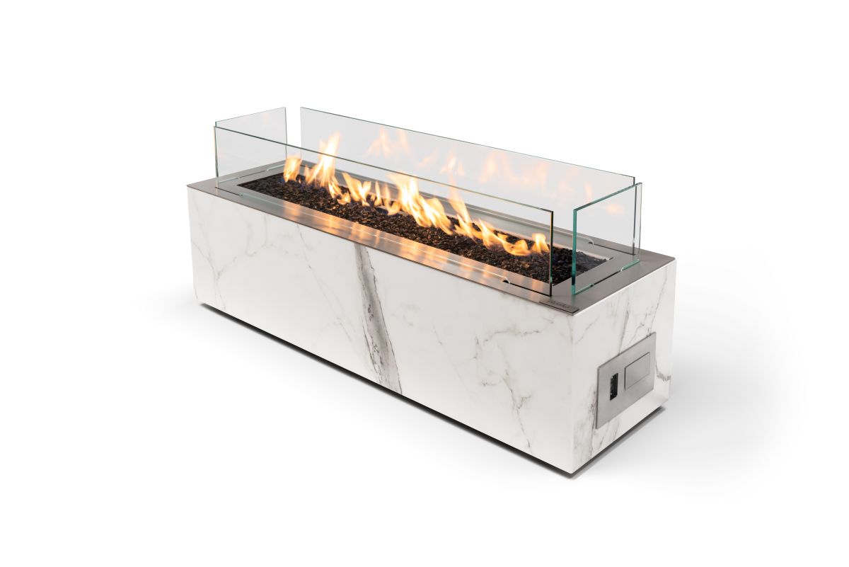 Glaxy Daze Outdoor Gas Fireplace Firebox