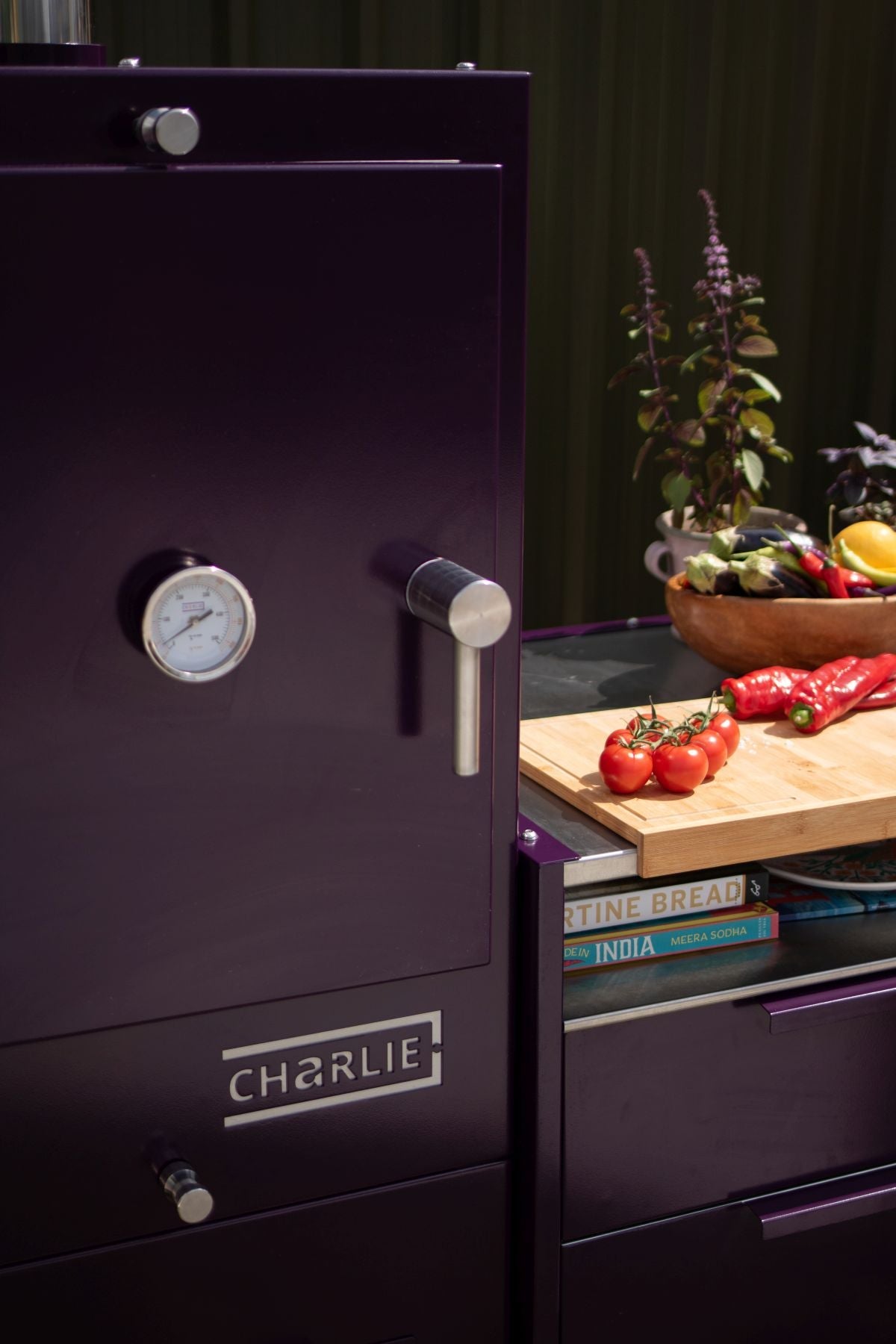 Charlie Charcoal Oven - Blue Marin