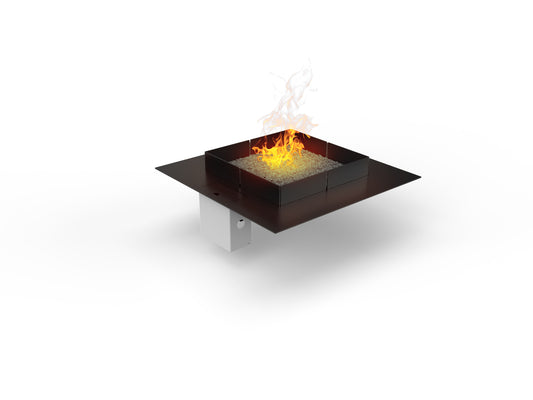 Mico 600 Manual Outdoor Gas Fireplace Fire Pit Insert