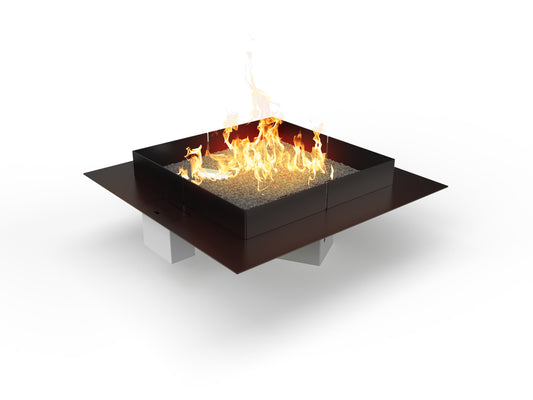 Mico 800 Automatic Outdoor Gas Fireplace Fire Pit Insert