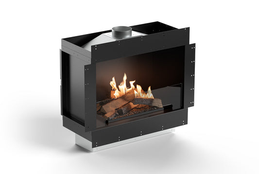 Planika Logs Box 800 Single Sided flue connection FLA4+ Logs 790