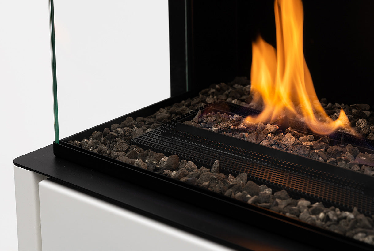 Planika Arcticon White  - Free standing fireplace