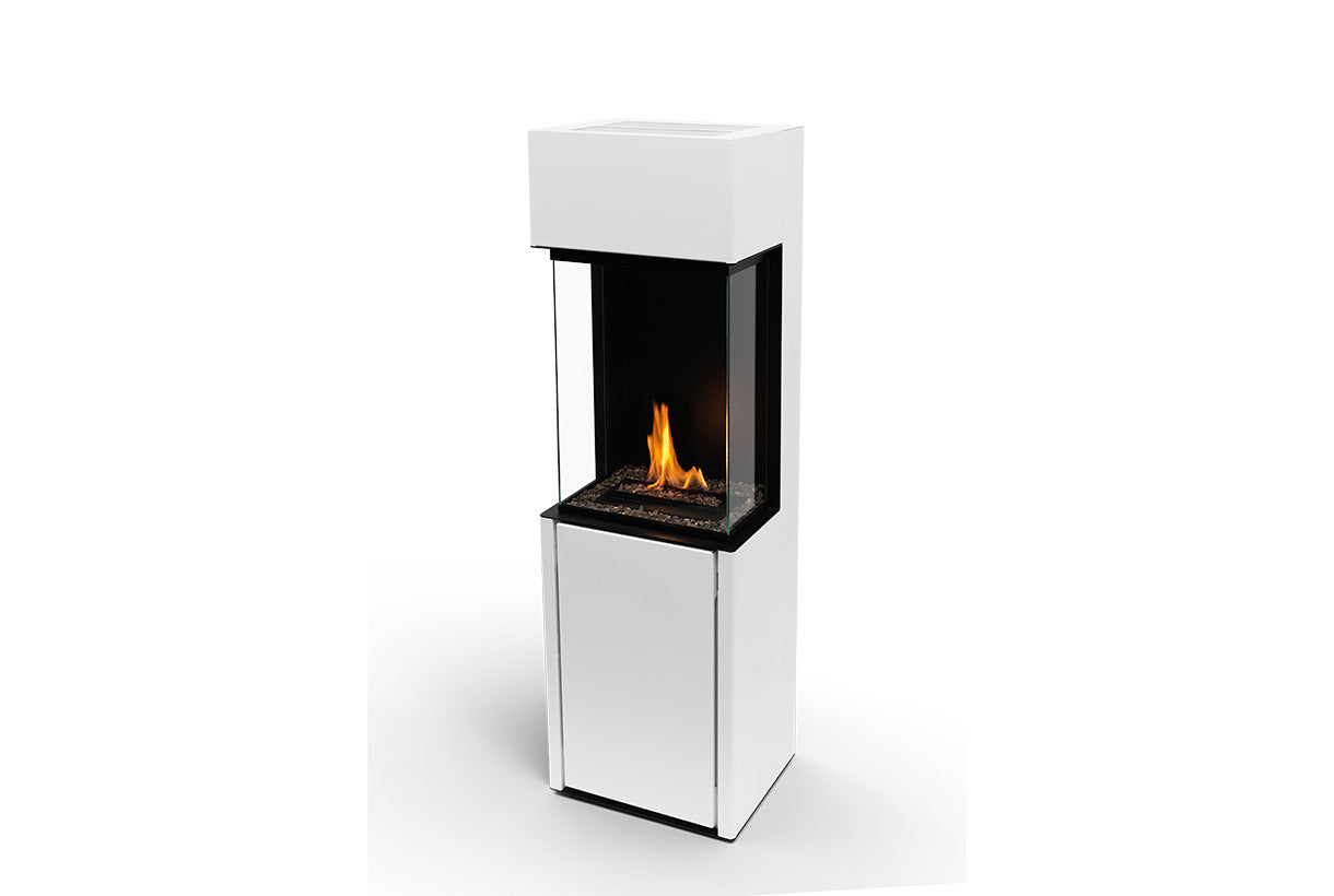 Planika Arcticon White  - Free standing fireplace