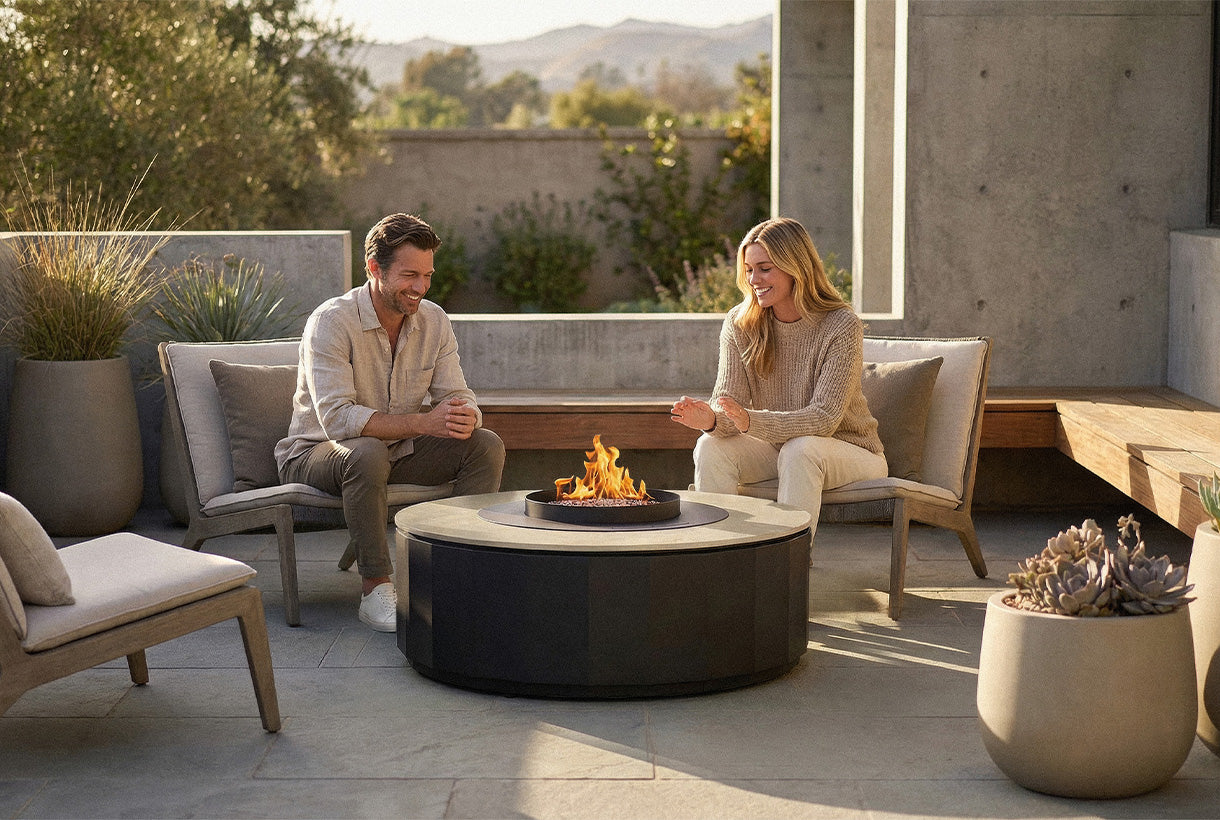 Planika Comet Bioethanol Fire Table Kreta