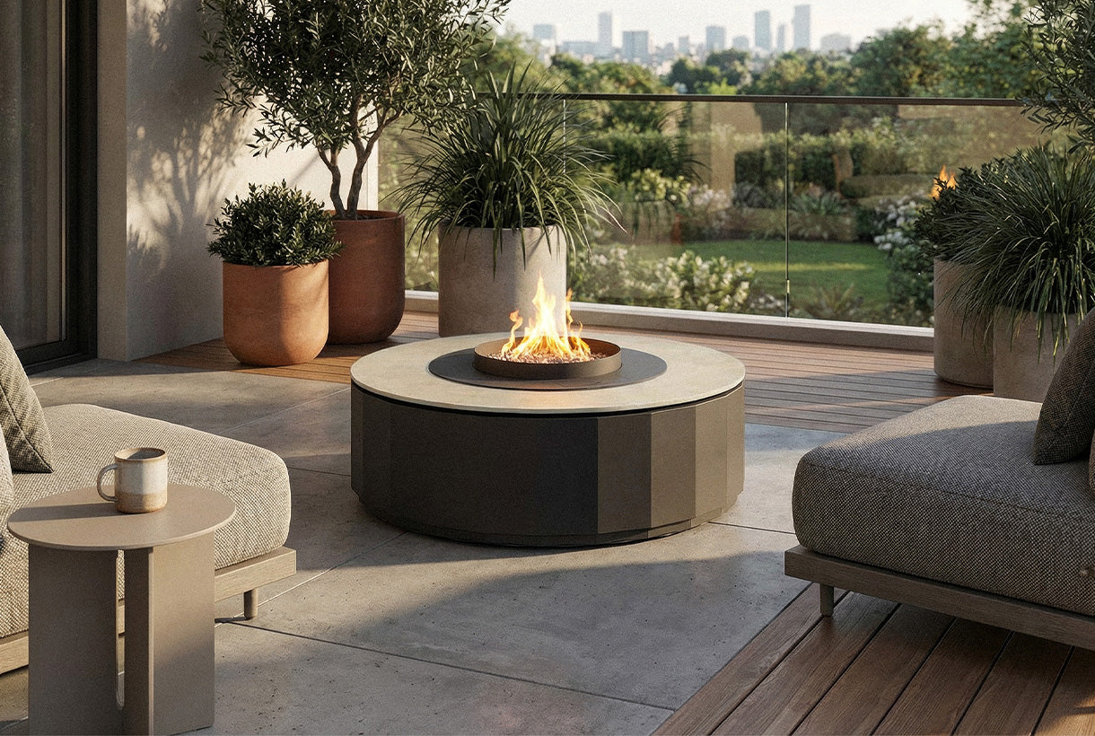 Planika Comet Bioethanol Fire Table Kreta