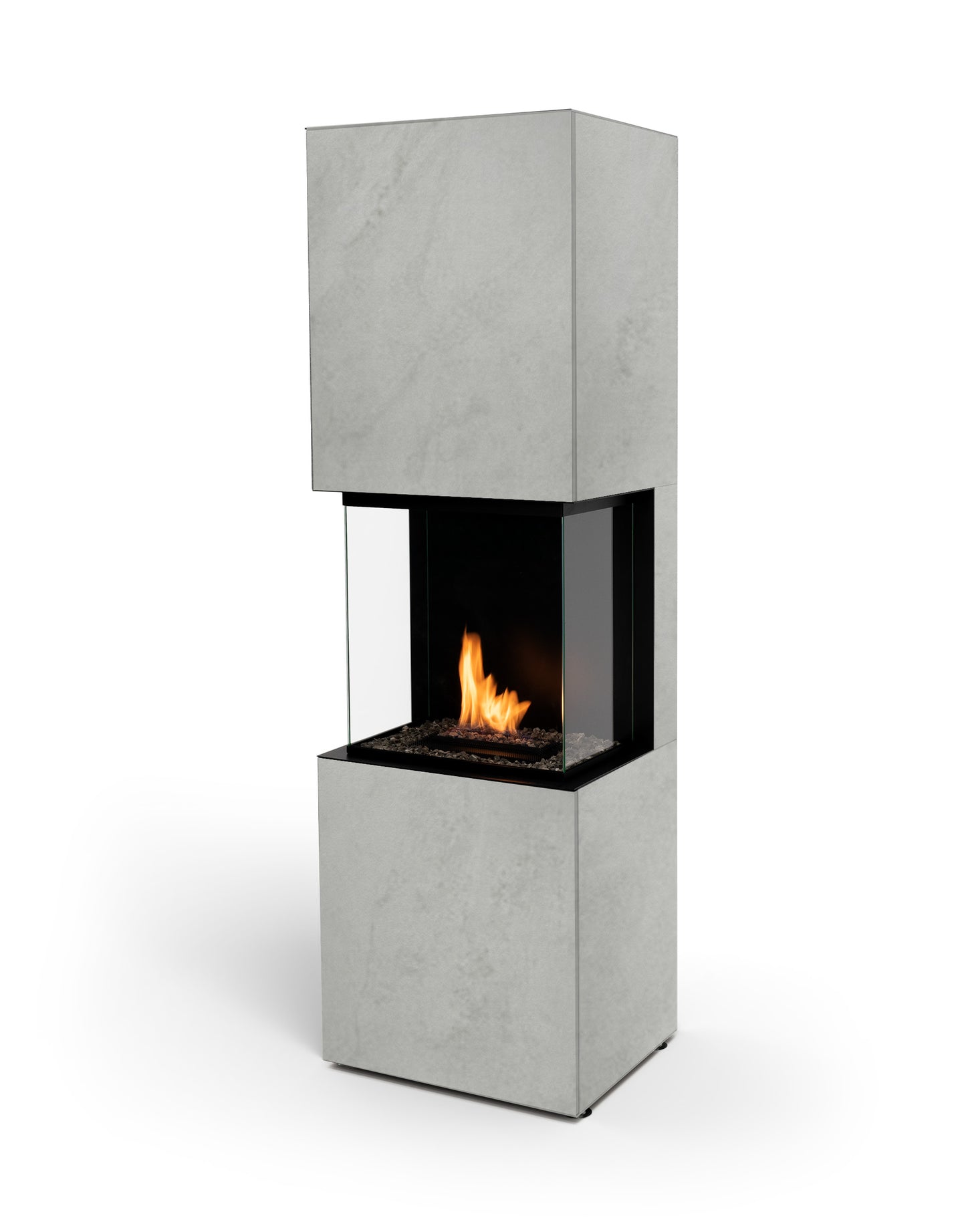 Planika - Free standing fireplace - ROCK KRETA