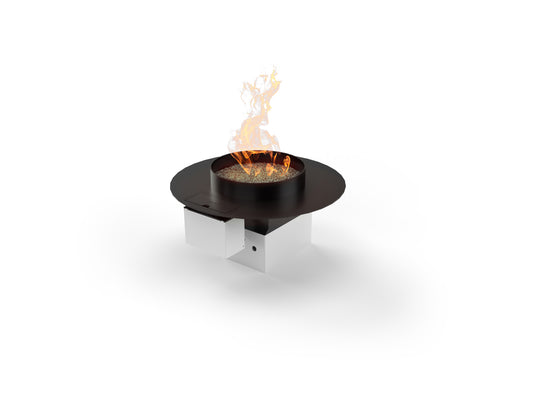 Stella 500 Automatic Outdoor Gas Fireplace Fire Pit Insert