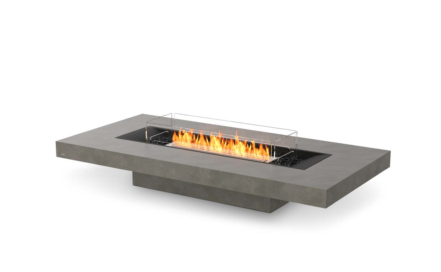 EcoSmart Fire - Gin 90 (Low) - Gas Fire Pit Table - Natural