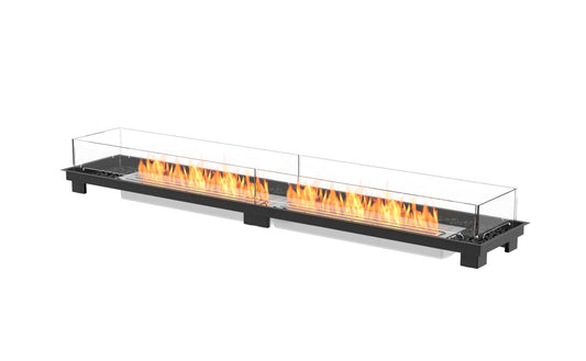 EcoSmart Fire - Linear 90 - Gas Fire Pit Kit - Black