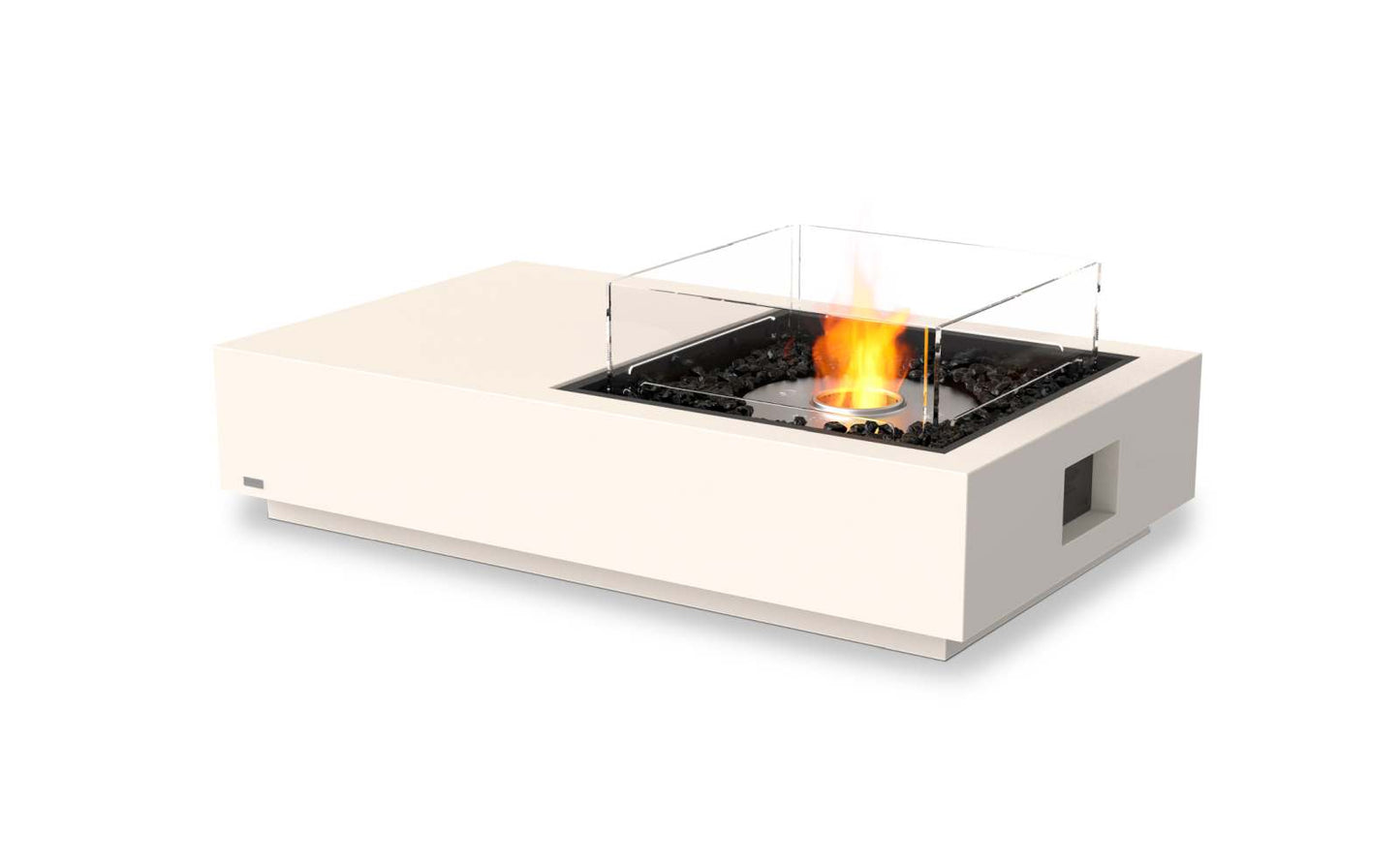 EcoSmart Fire - Manhattan 50 - Gas Fire Pit Table - Bone