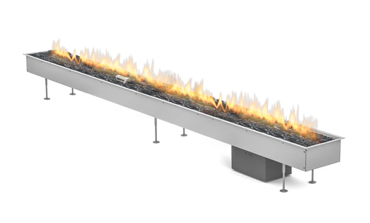 Galio Insert Automatic 2000 Outdoor Gas Fireplace Linear Insert