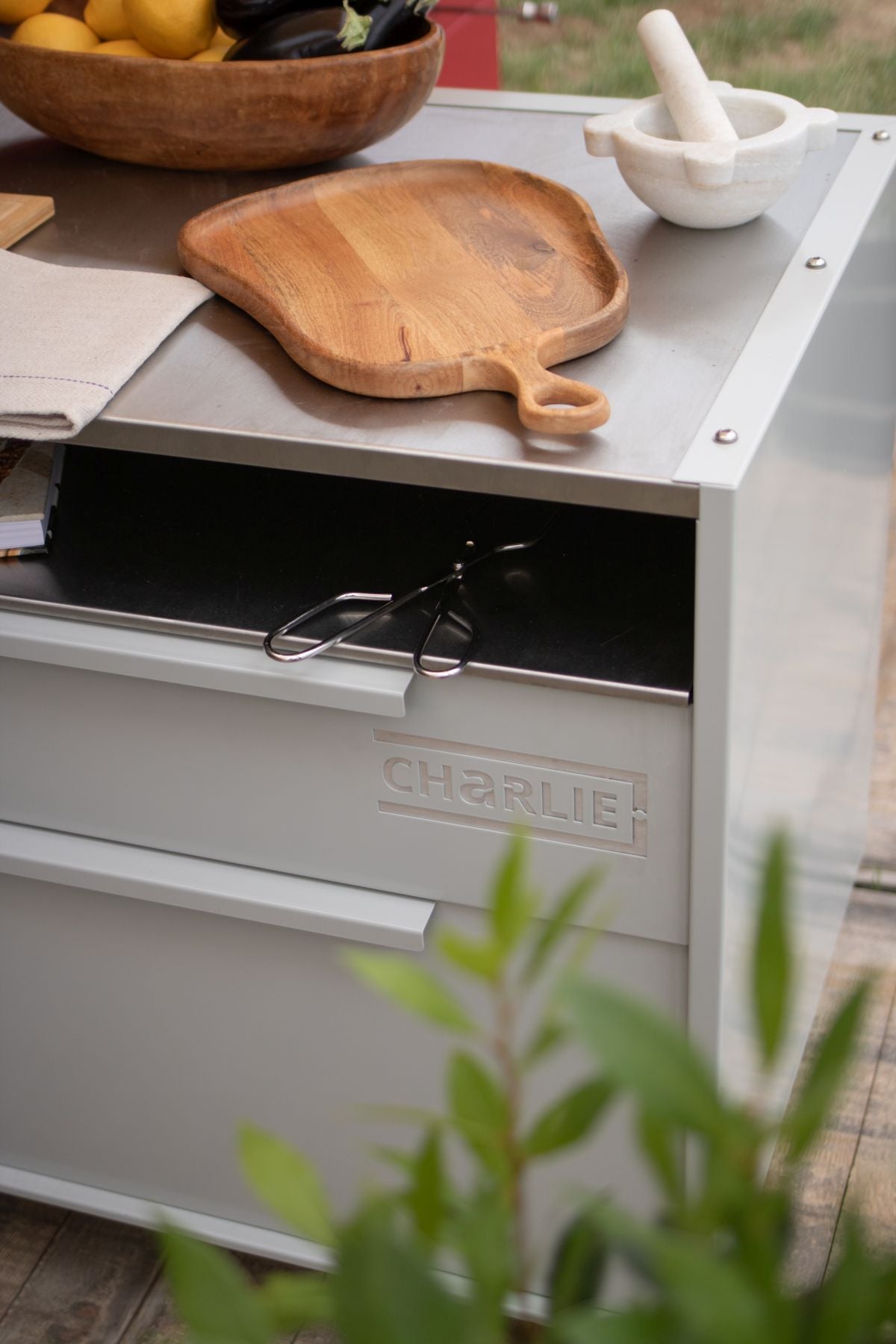 Charlie Outdoor Kitchen 2 drawer 120 counter unit