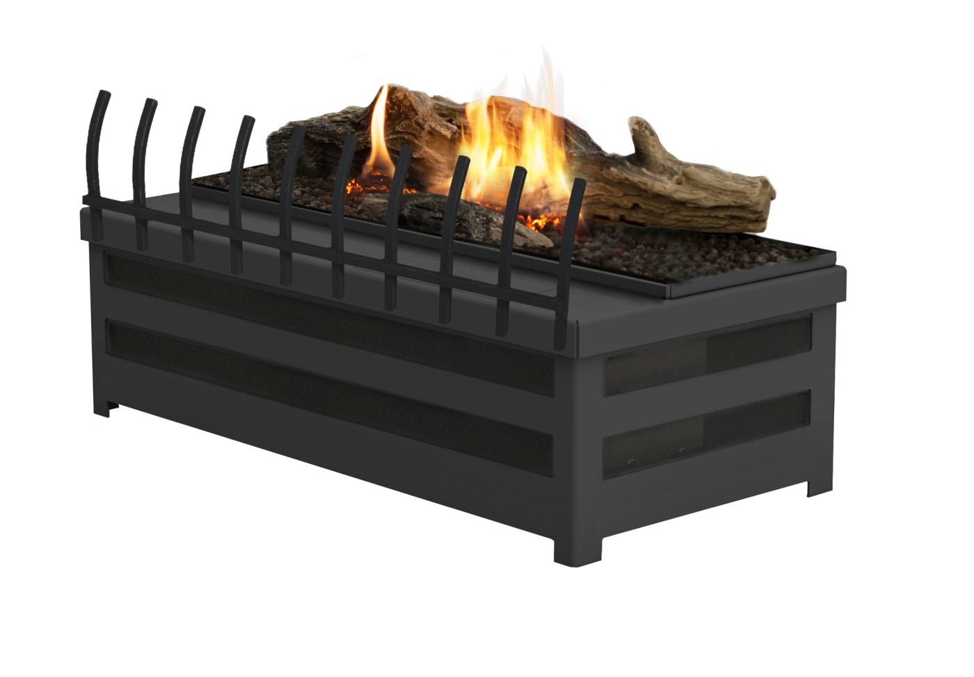 Planika - Free standing fireplace - BASKET FIRE LOGS