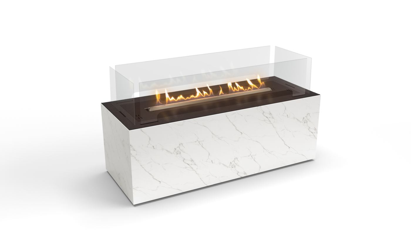 Planika - Free standing fireplace - BOX DAZE WITH PRIME FIRE 2.0 990